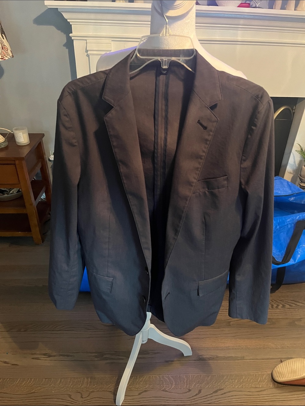 Men's Tailored Gray Sport Coat Blazer